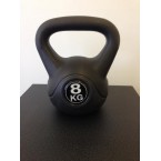 New Kettle Bell Weight 8Kg Workout Quality Plastic Coated